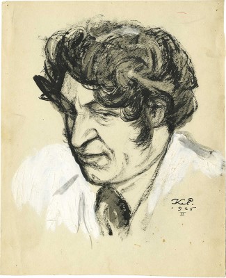 Елисеев Константин Степанович. Автопортрет